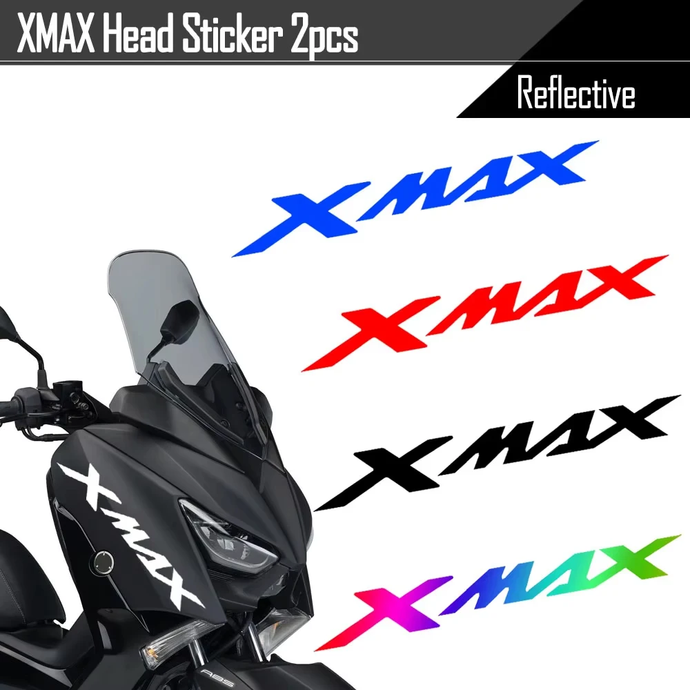 

For XMAX125 Xmax250 xmax300 Xmax400 Reflective Motorcycle Accessories Scooter body Side Strip fairing Sticker logo decal