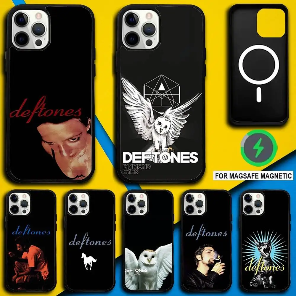 

Band Of D-Deftones-S Phone Case For iPhone 16,15,14,13,12,11,Pro,Max,Plus,Mini,SE4,E Magnetic Magsafe Wireless Charging