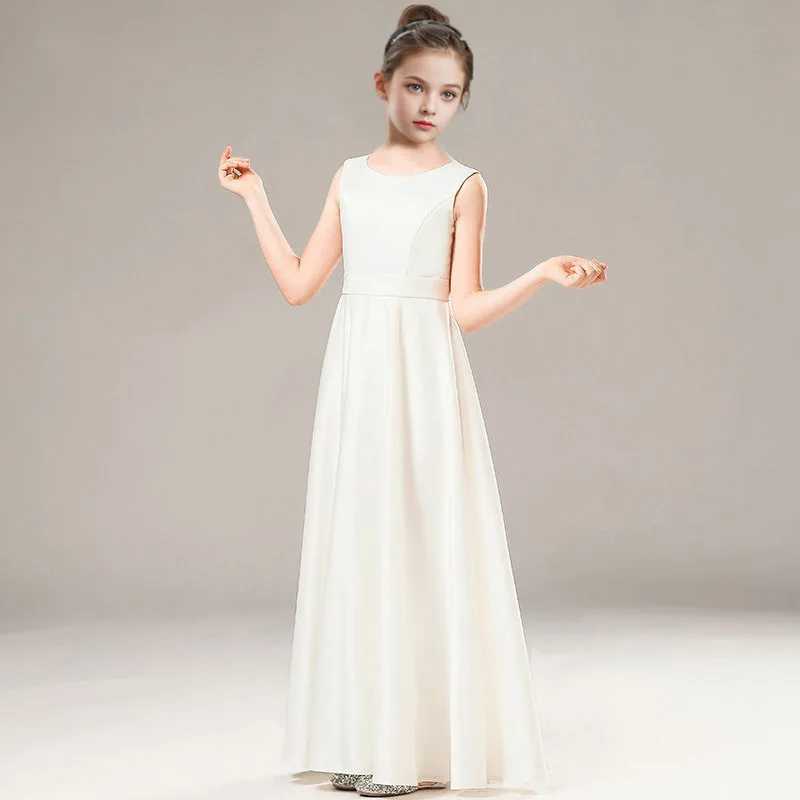 O คอซาติน Elegant ชุดเดรสดอกไม้สําหรับงานแต่งงานจูเนียร์สาวเพื่อนเจ้าสาวชุดวัยรุ่นฤดูร้อนพรรคชุดสีแดงสีเขียว