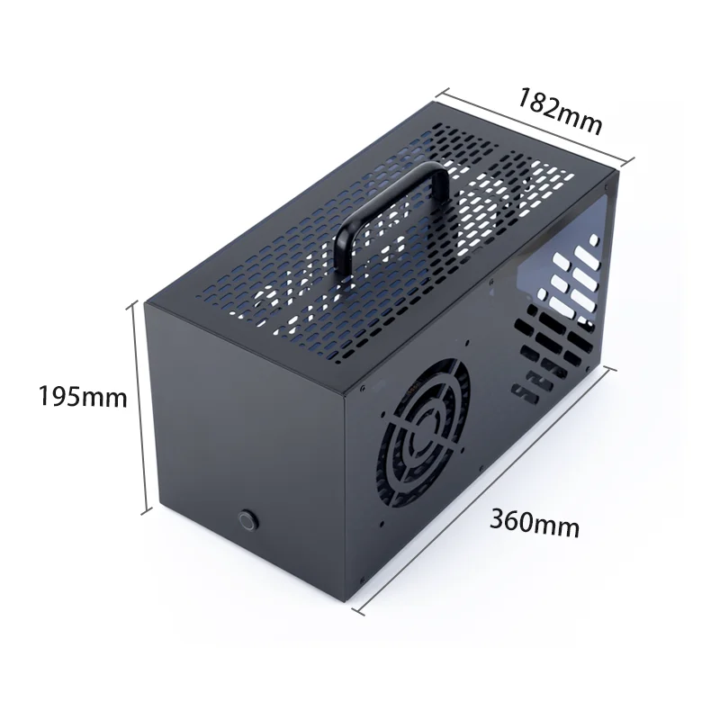 노트북 썬더볼트 3/4 EGPU 독 케이스, DIY 키트용 그래픽 카드 지원, 4090/7900xt