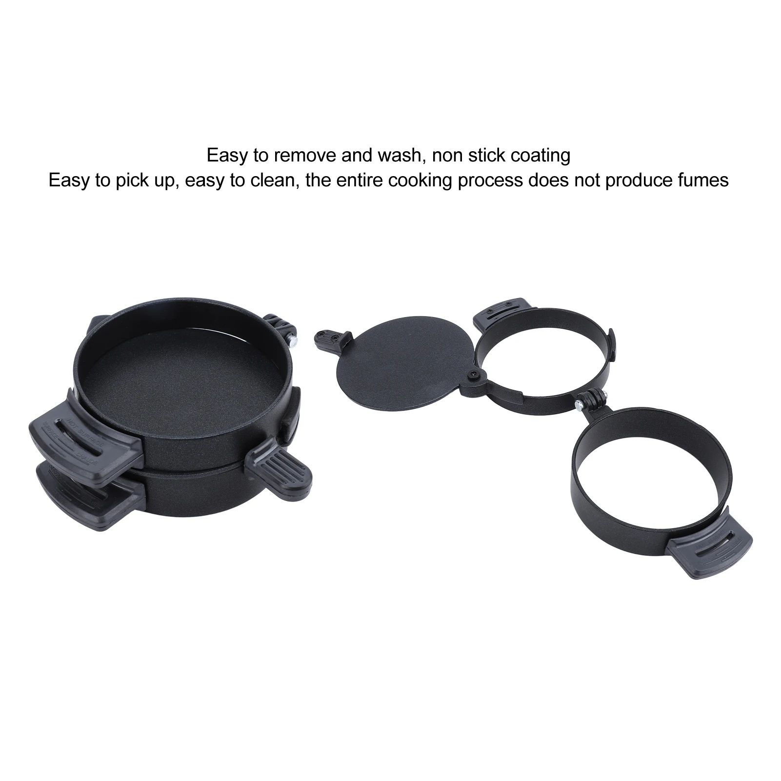 صانع ساندويتشات الإفطار 3 في 1 احترافي سريع التسخين للتحكم التلقائي في درجة الحرارة يمنع صانع البرجر الكهربائي