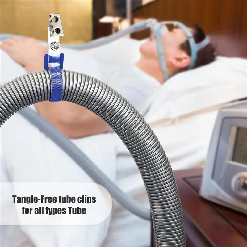 A73U Anti-Tangle Ventilator Tubing Support Anti-Winding Hose Clips Hose Clamps For Uninterrupted Sleep Supplies