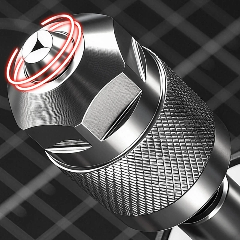 Precise Engineered Shank Chuck Reduced Wobble Pneumatic Drill Attachment