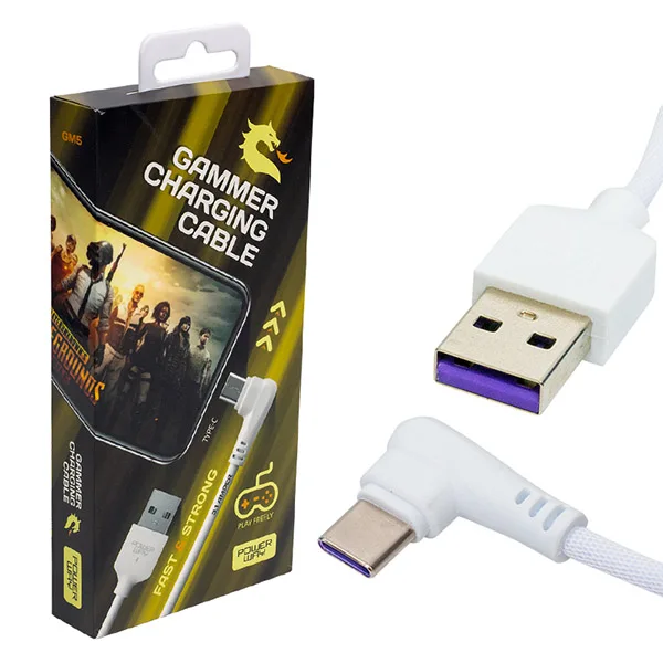 POWERWAY GM5 USB 3.1 AMP BRAIDED TYPE-C GAMİNG PLAYER CABLE