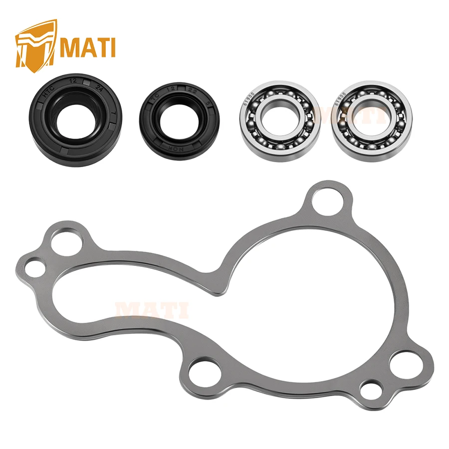 M MATI Water Pump Rebuild Kit For Kawasaki KLX450R 2008-2019 KX450F 2006-2015 11061-0225