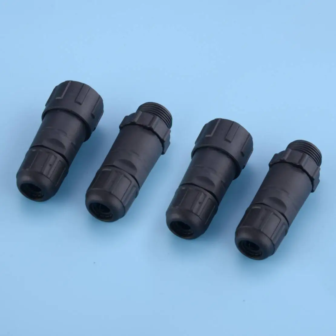 

2 комплекта, 4-контактный мужской и женский уличный жгут проводов, водонепроницаемый разъем, адаптер, комплект розетки, пригодный для автомобиля, лодки