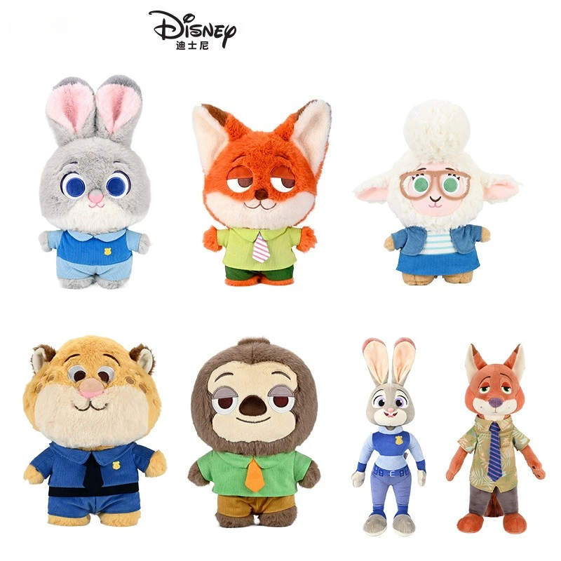 

Зверополис серии флэш-подвеска плюшевая Джуди Ник лиса мягкая кукла подарки для мальчиков и девочек