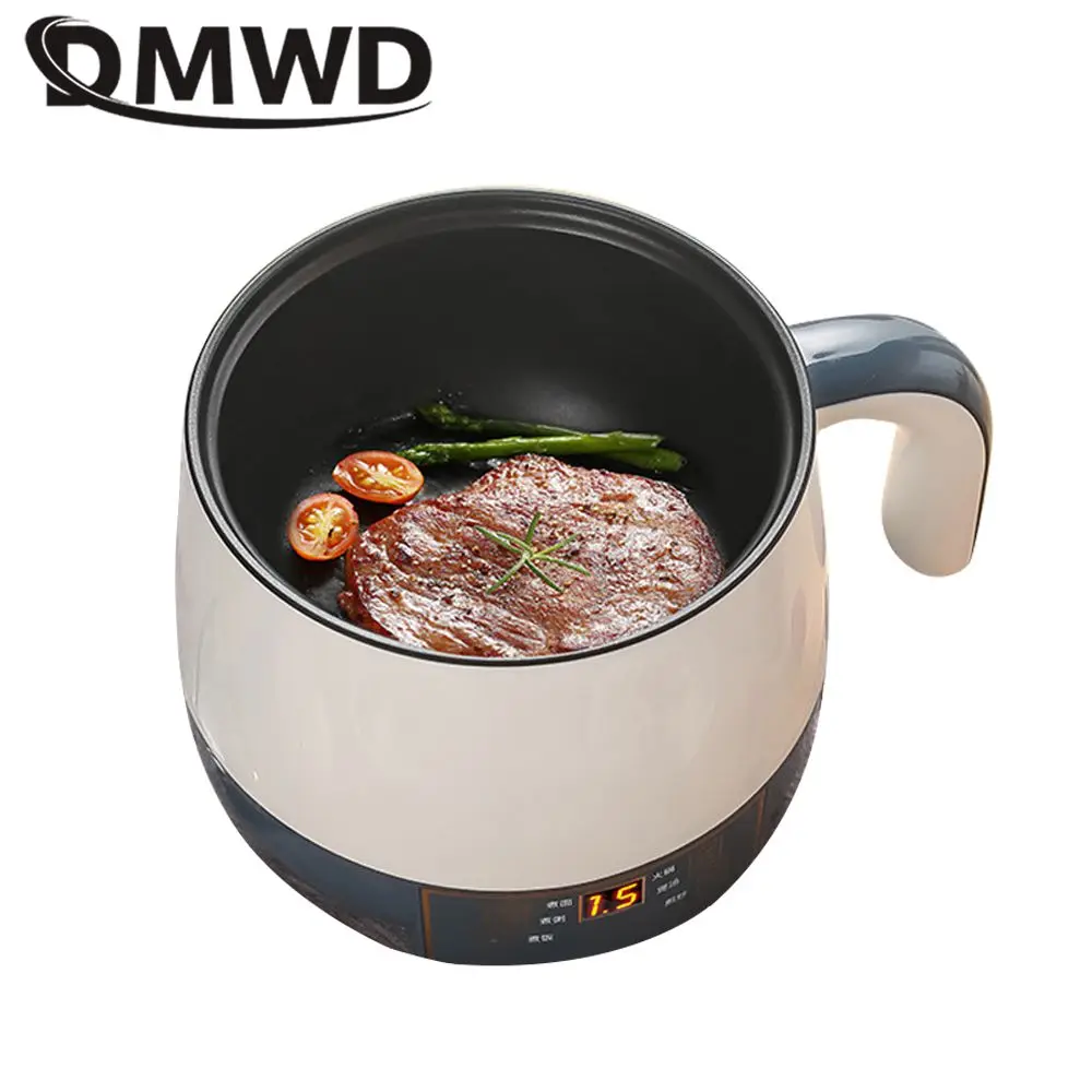 DMWD 3.6L อัตโนมัติอัจฉริยะไฟฟ้าผักผัดกระทะอาหาร Braise หม้อตุ๋น 220V KITCHEN หุ่นยนต์