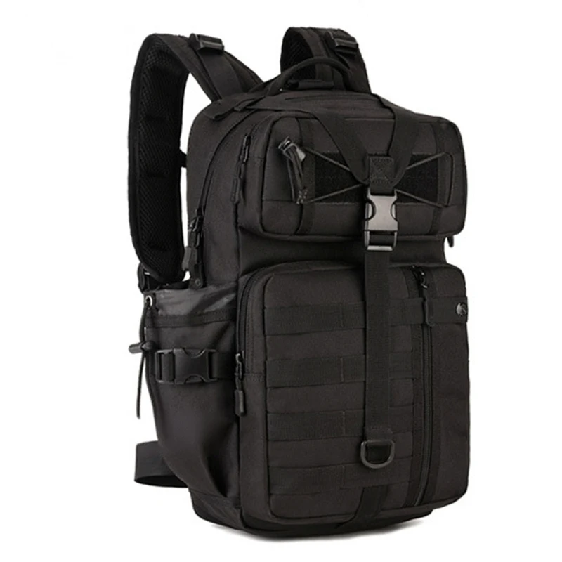 30L Nylon Tactical Backpack for Men Outdoor Survival Hiking Climbing Hunting Fishing Durable MultiCompartment  Grade Bag