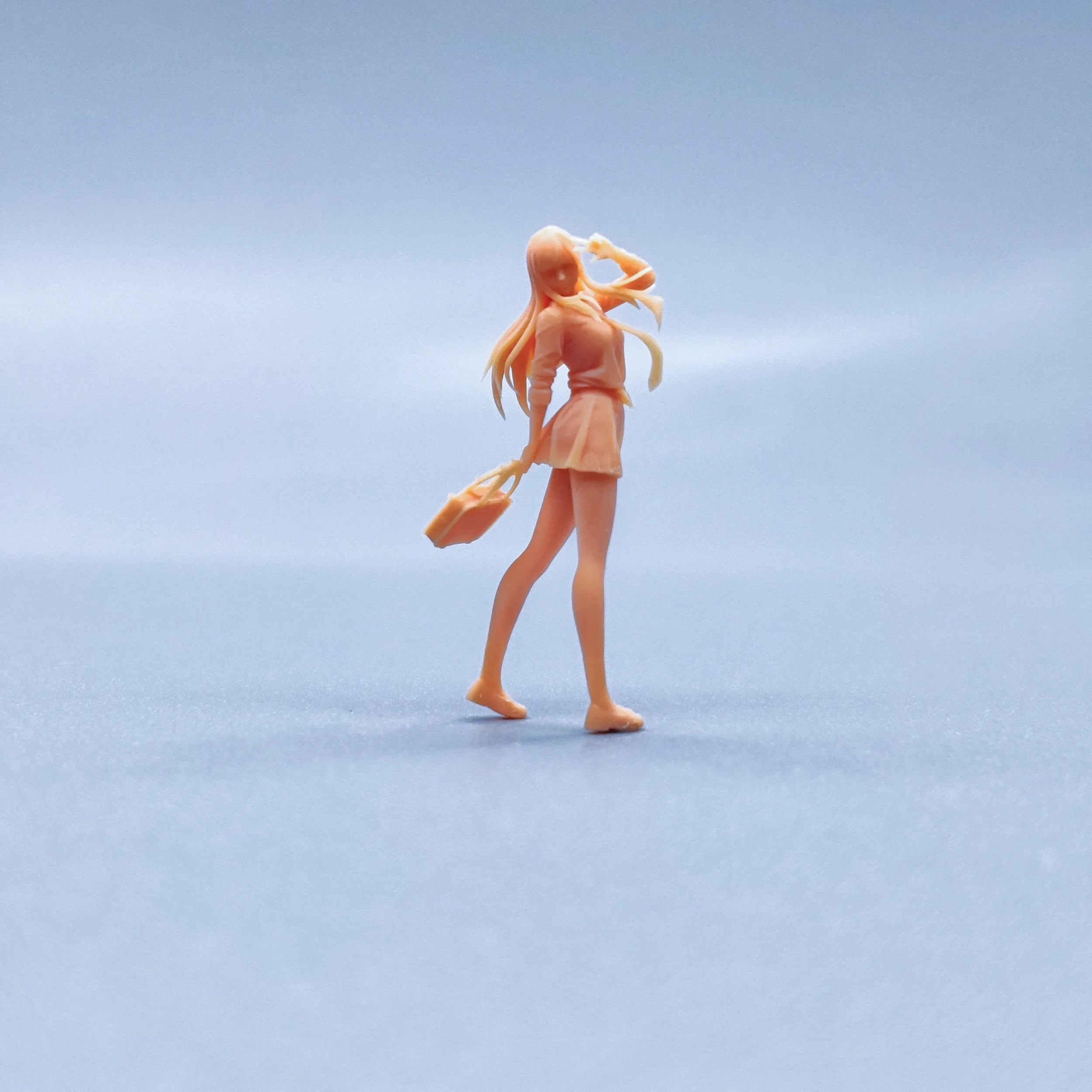 

1/64 1/50 1/43 Figurines Scale Model Resin Standing Posture Higashikawa Biyah Uncolored Miniatures Diorama Hand-painted V707