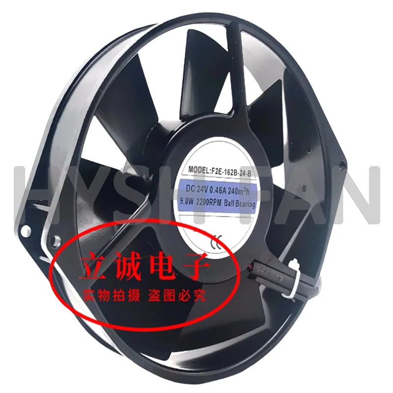 

F2E-162B-24-B DC24V 0.46A 9.0W 17055 DC Inverter Cooling Fan