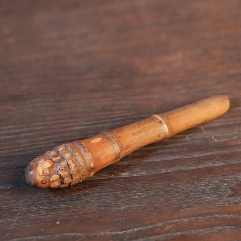 Natural Bamboo Root Tea Spoon Caddy Spoon Tea Spoon Handmade Kung Fu Tea Ceremony Utensils Root Carving