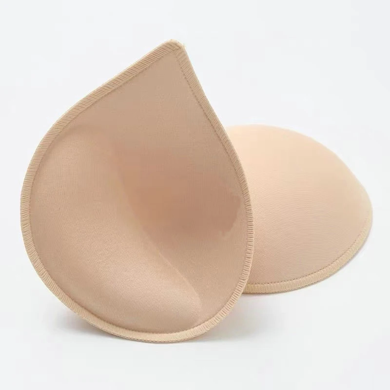 1Pair 3D Push Up Bra Pads Inserts Women Underwear Small Breast Lift Breathable Sponge Padded Bra Pad Lining Swimsuit Bra Insert