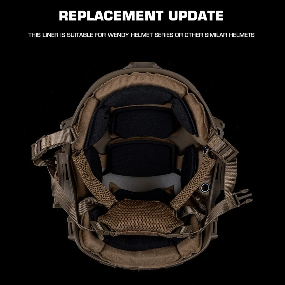 Wendy 3.0 casco táctico M-LOK ultraligero con espuma viscoelástica - imagen 5