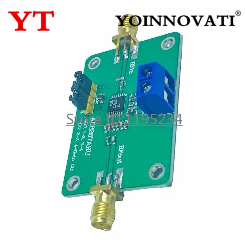 AD8367 AGC Voltage Gain Module High Performance Variable Gain Amplifier Wide Bandwidth Detector Board for Electrical Tools