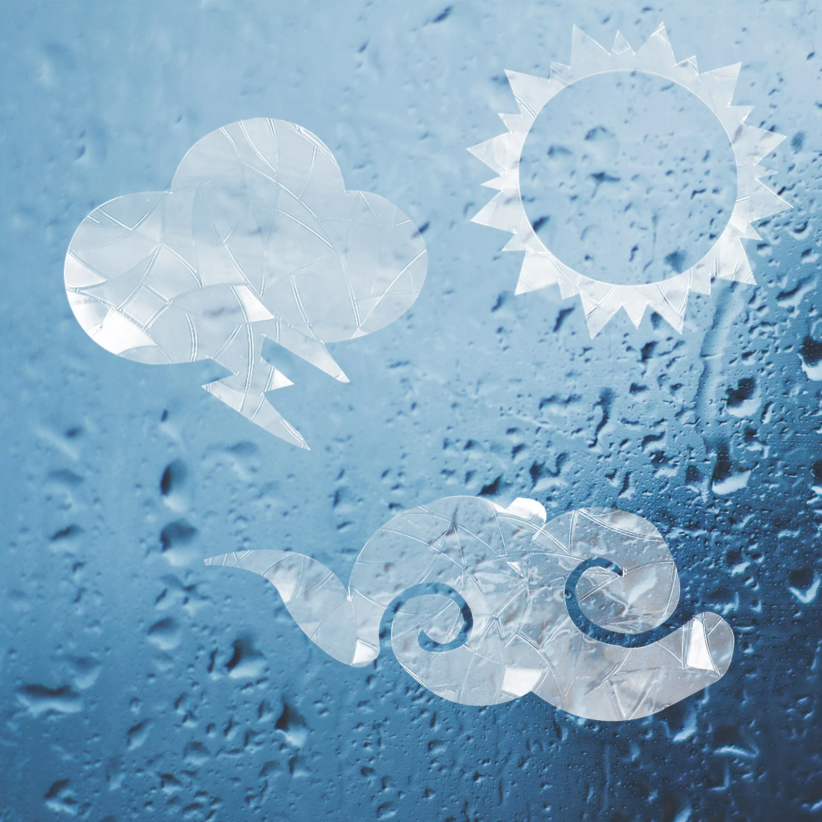 

Static Electricity Glass Window Flowers Rainbow Sticker Pvc Sun Catcher Stickers