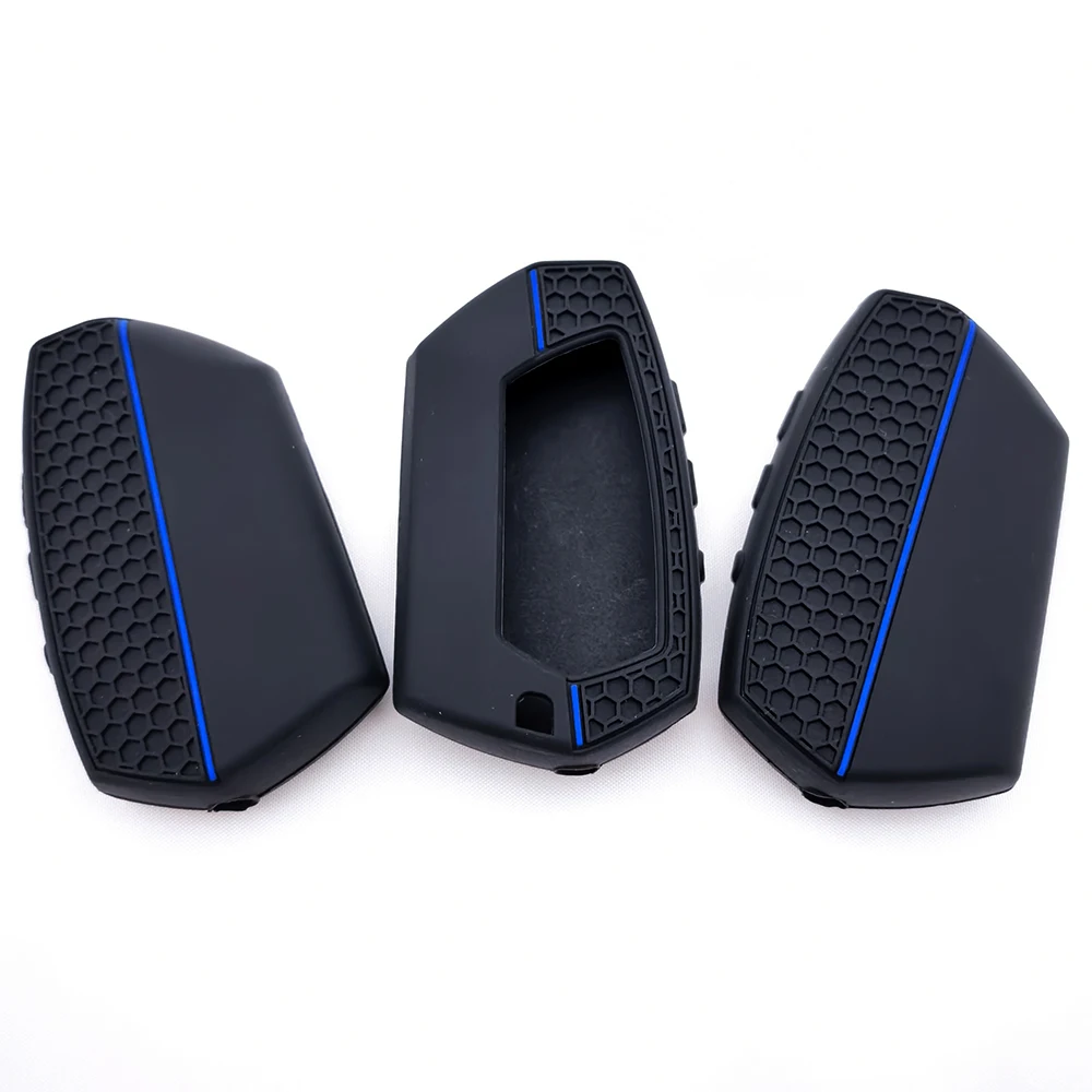 3-кнопочный чехол для автомобильного дистанционного ключа для Pandora DXL 4950 DX-90 D010 DX 90 91 6X 9X 90B 90BT 90L 42 Аксессуары для силиконового корпуса ЖК-дисплея