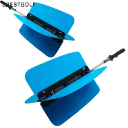 Golf power swing fan club swing trainer pinwheel power swing prática de treinamento aids 2 cores