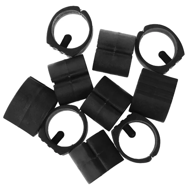 Plastic Furniture Foot Pads Table Leg Covers Chair Pads Anti Slip U-Shaped Pipe Clamps Floor Protection Covers Pipe Caps