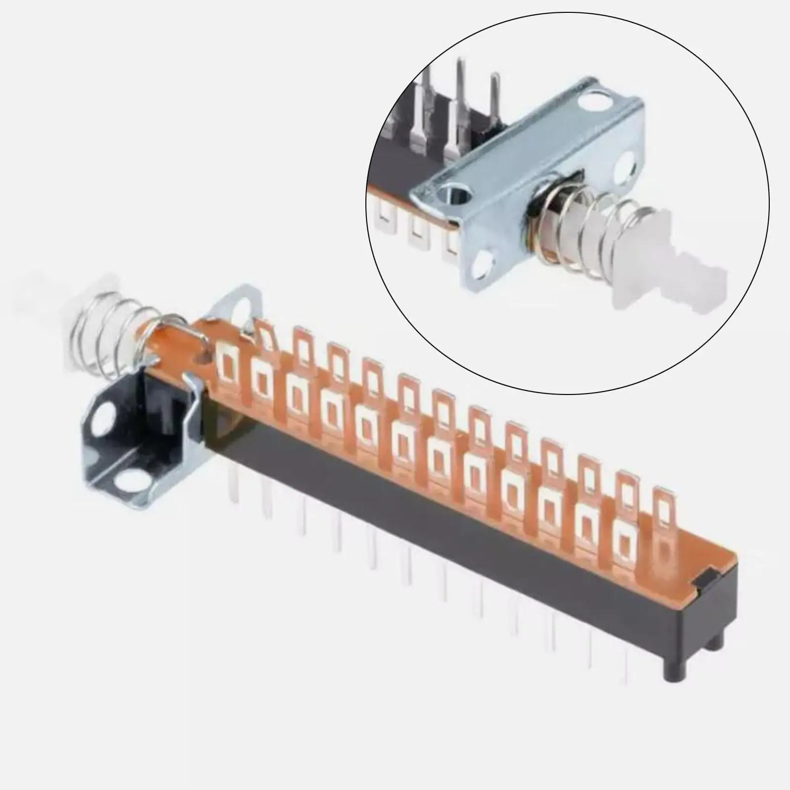 Push Button Switch for Electronics Easy to Use Mechanism Design Self Locking