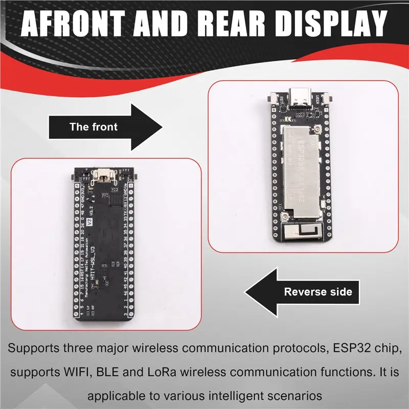 

Плата разработки A96T Heltec Lora Wireless Stick Lite V3 ESP32+Lora, совместимая с ESP32-S3 Node Type-C