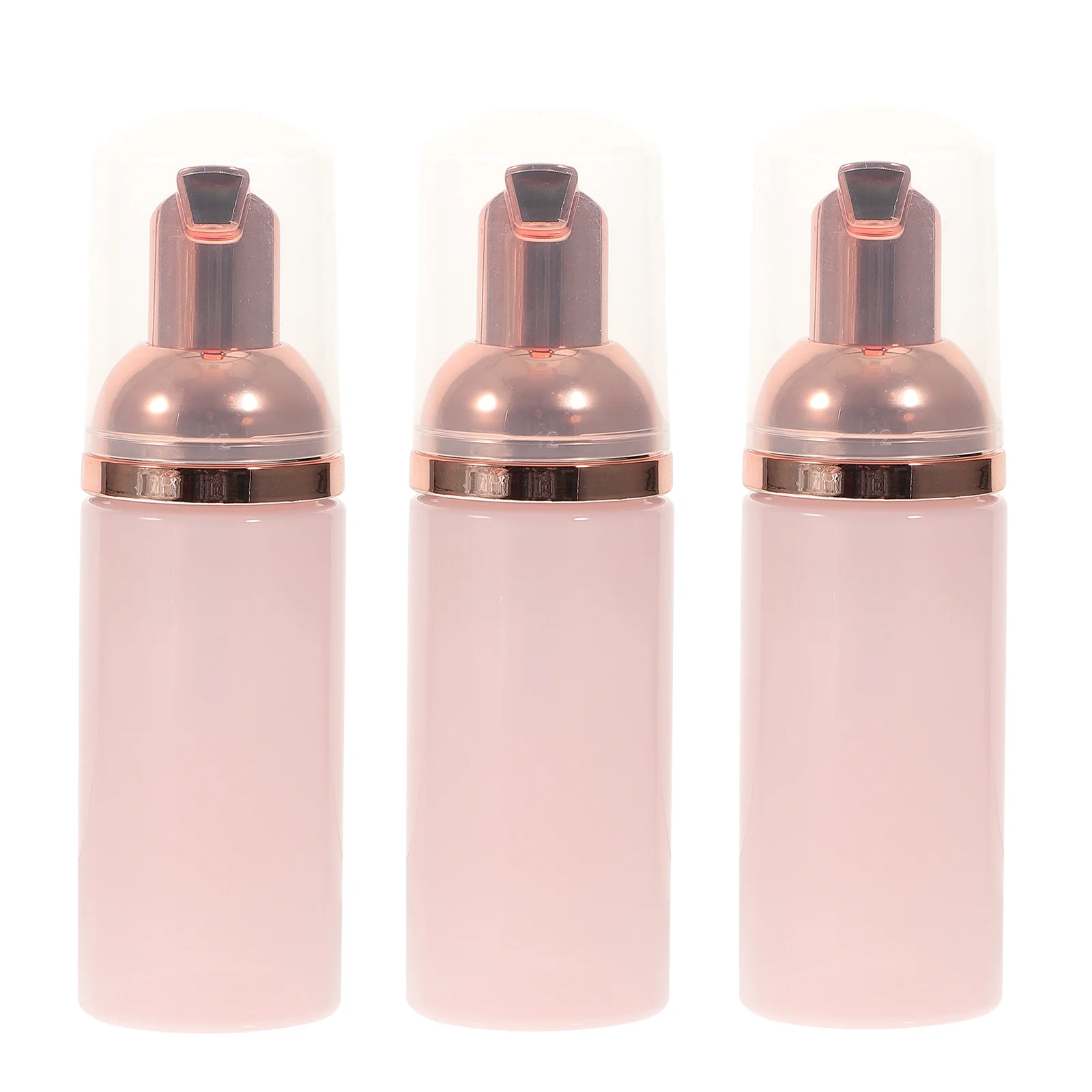 Bouteille à pompe à mousse rechargeable de 50Ml, 3 pièces, anti-déversement, format de voyage pour savon liquide, shampoing, Mini distributeur vide, Portable, sans Bpa