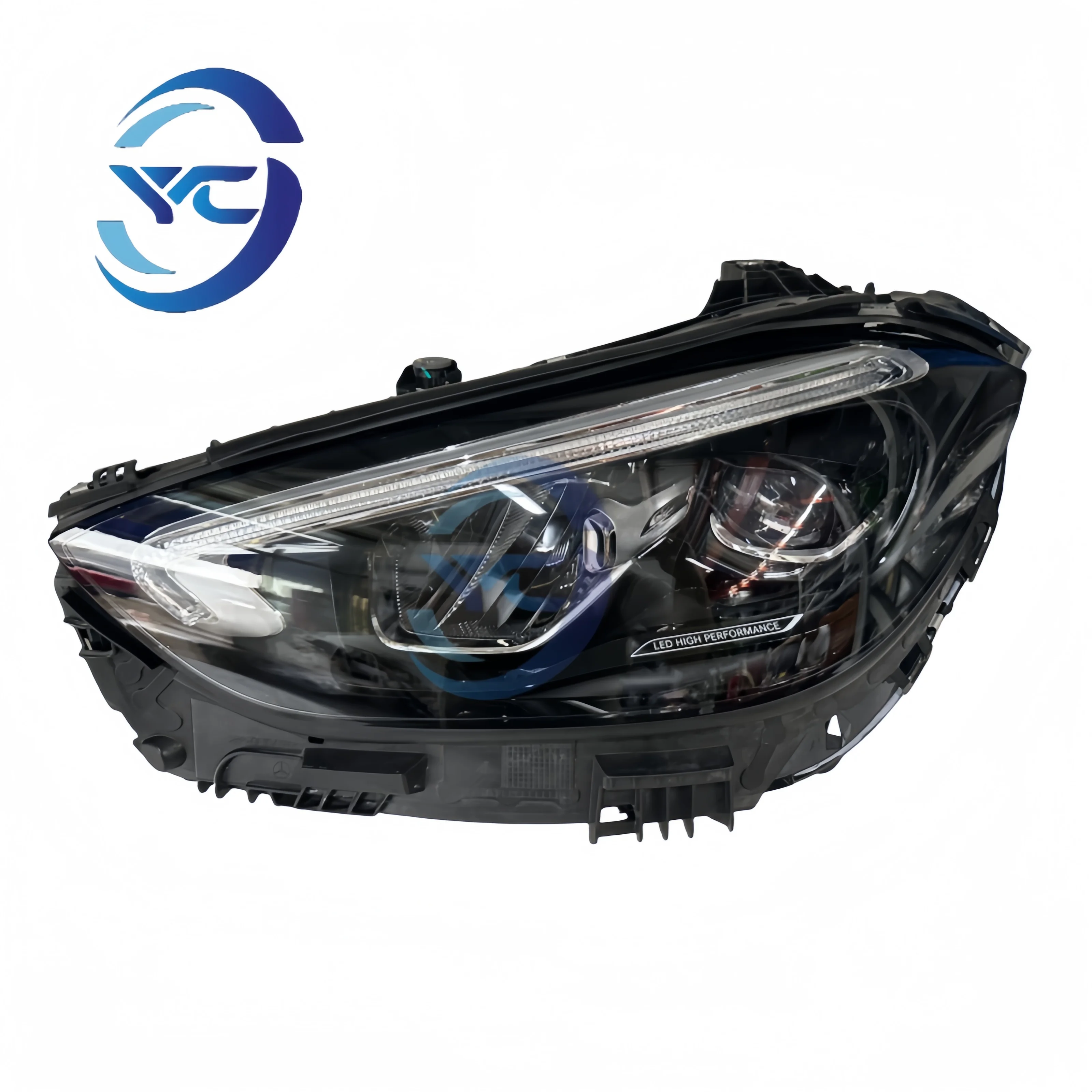 Faros delanteros LED de alta calidad, adecuado para Mercedes Benz Clase C, C200, C260, W206, 2022-2024