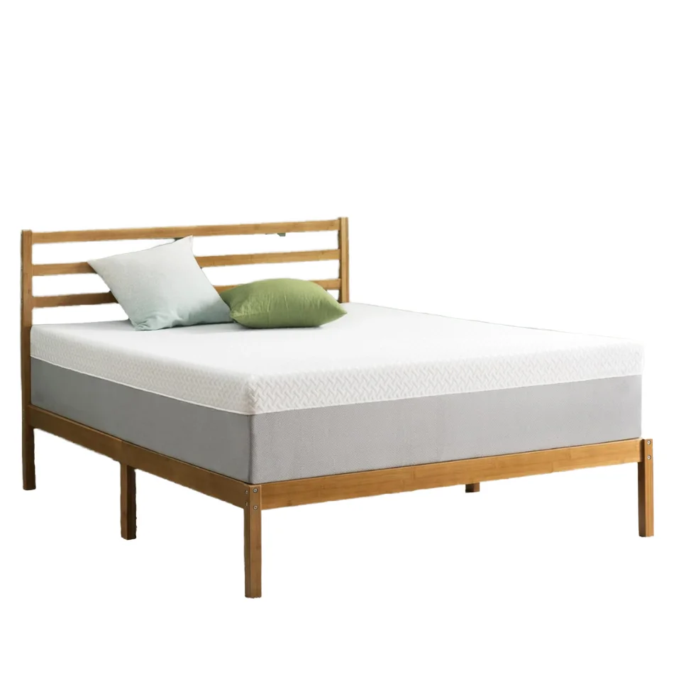 Orthopedic Memory Foam Mattress Knitted Fabric Removable Thick Modern Design for Home Bedroom Villa