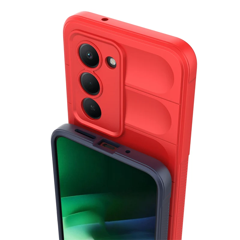 حافظة هاتف مطاطية عادية لهاتف شاومي ريدمي 15 5G حافظة عالمية لهاتف ريدمي 15 5G حافظة عالمية مضادة للصدمات تشيهول فوندا غطاء خلفي