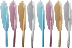 Feather Gel Pens Set Creative Neutral Pens Rod Desk Decorations Kawaii Stationery Supplies Back To School