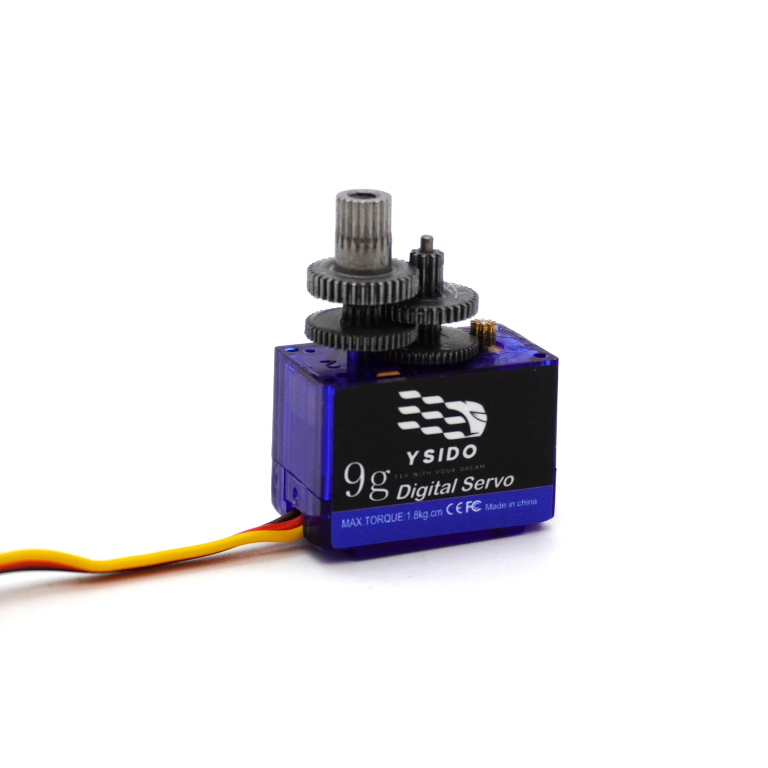 Mini-Servo mit hohem Drehmoment SG90, 9 g, digitales Servo, Metallgetriebe 180 °   360 °   für RC Modell Flugzeug Hubschrauber Starrflügel Auto Roboterarm Teil