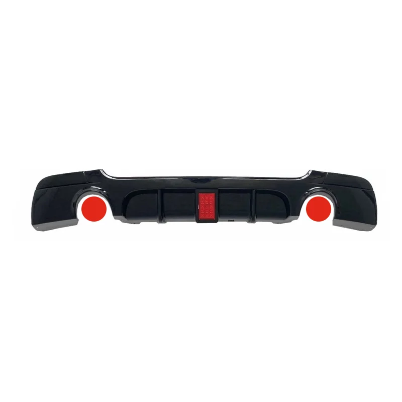 Achterbumper diffuser splitter lip auto-onderdelen auto tuning bescherming accessoires voor BMW E92 E93 328i 335i 2007-2013 Coupé/Cabriolet - afbeelding 1
