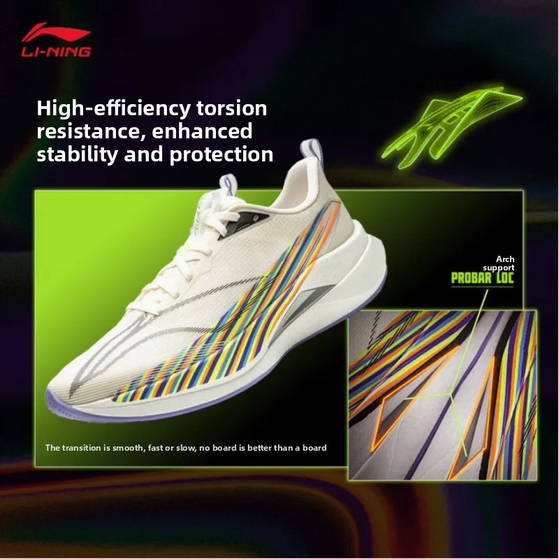 LI-NING Women's RED HARE 9 PRO Running Shoes Lightweight Breathable Cushioned Sneakers for Road Running Daily Training  ARPW002