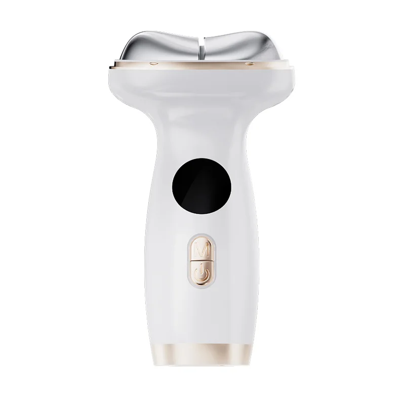 

Горячий и холодный микротоковый косметический инструмент, вибрирующий светодиодный красный и синий свет, скребковый инструмент, бытовой массаж шеи