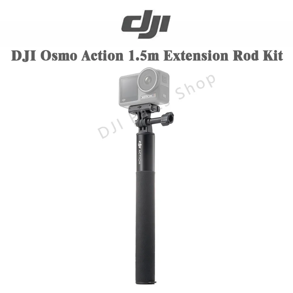 

For Osmo Action 1.5m Extension Rod Kit – Adjustable 0.3–1.5m, Quick Release Used