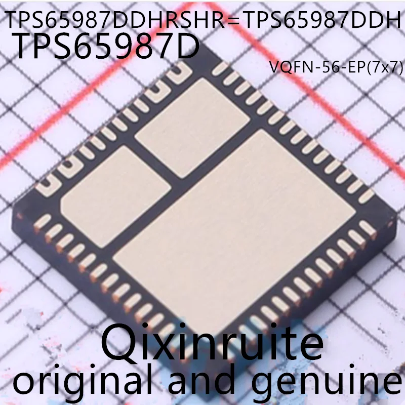 Qixinruite Brand new original genuine TPS65987DDHRSHR=TPS65987DDH=TPS65987D VQFN-56-EP (7x7) USB3.0 conversion chip IC