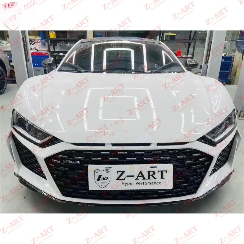 Z-ART R8 Old To New Body Kit for  R8 MK2 Facelift Bumper Kit for  R8 2016-2020 PP Parts