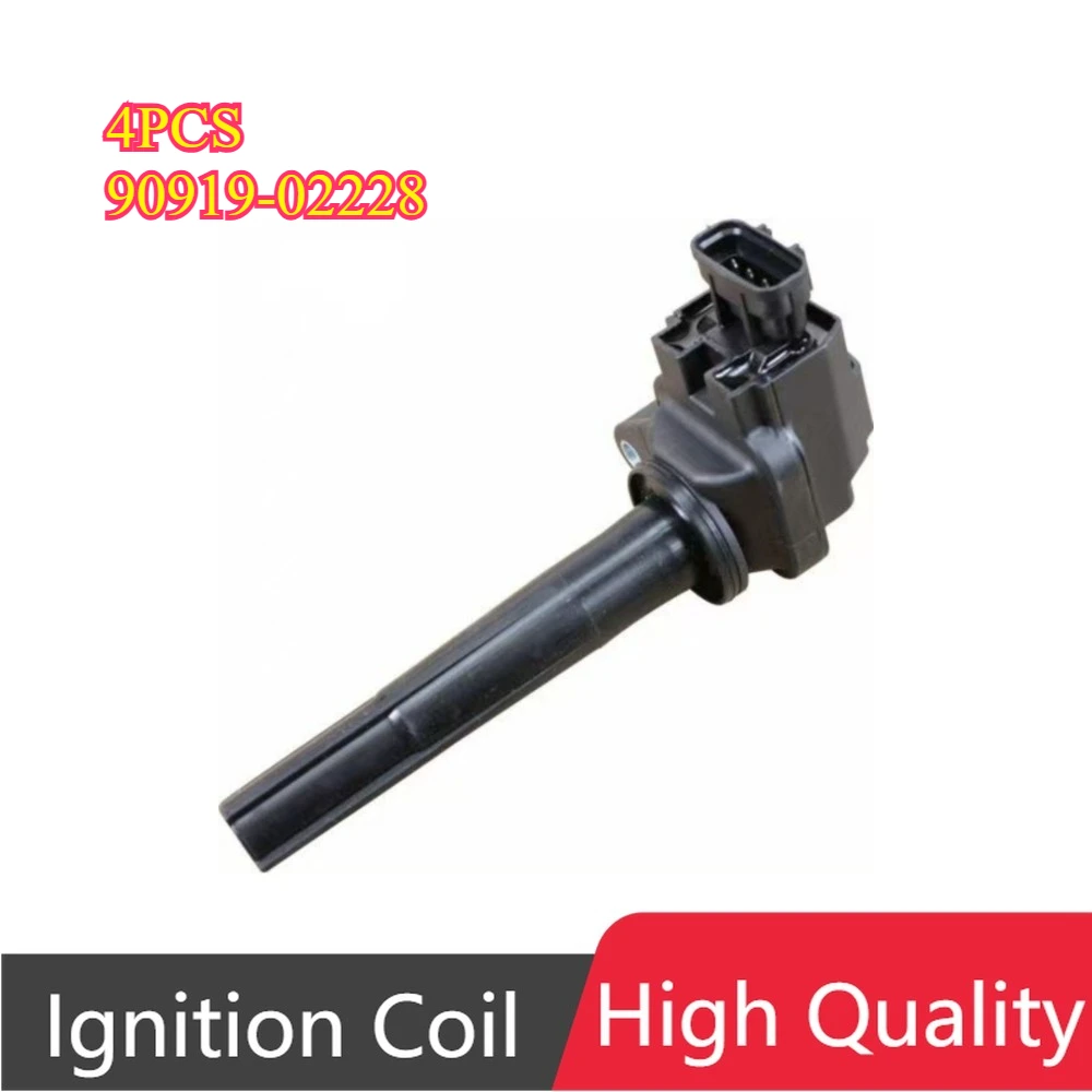 

4Pcs 909019-02228 UF229 UF-229 9091902228 0997000170 Ignition Coils For Lexus GS400 LS400 SC400 4.0L 1997 1998 1999 2000