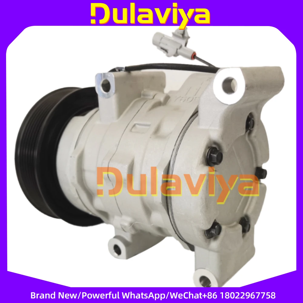 

Новый компрессор переменного тока 10S11C для Toyota Hilux 2001-2006 I4 2.4 447260-8020 883100K110 88320-0k080 447190-2650 883100k122 883200k100