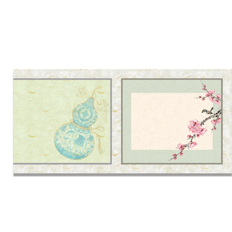 15m Long Xuan Paper Roll, Half-Ripe Calligraphy Rice Paper Scroll 34cm for Small Regular & Running Script Practice
