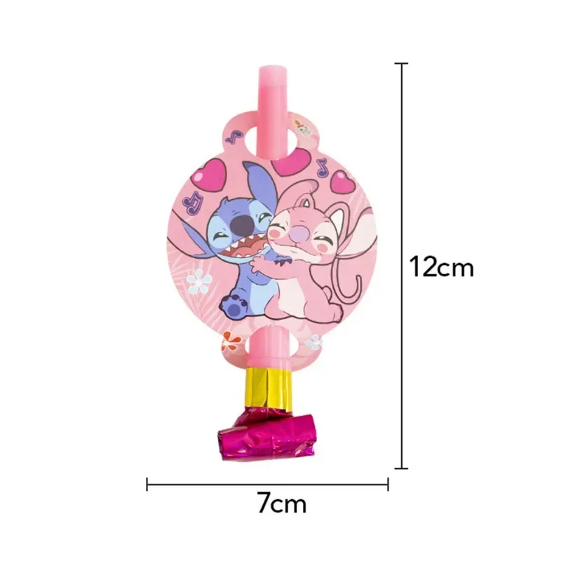 Cartoon Lilo & Stitch Balloons Set Kids Happy Birthday Party Supplies Decoration Globos Portable Candy Box Gender Reveal