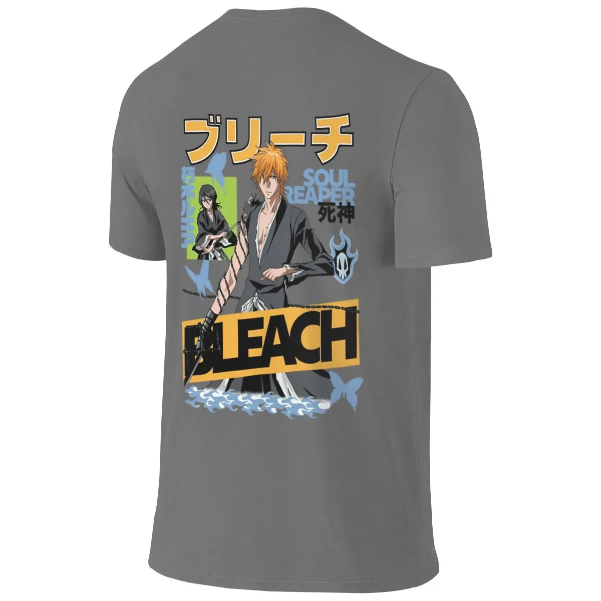 Soul Reaper Path Slim Fit Reversible T-shirt Commuting Vibe Bright Colors Tee