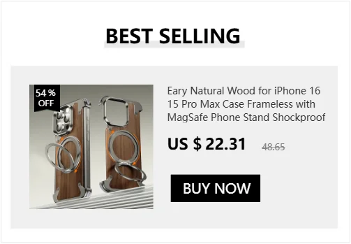 Eary 9-Shaped Phone Case for iPhone 18 17 Pro Max for Magsafe With 90° Lens Holder Stand Metal Frameless Bumper Anti-Drop Shells