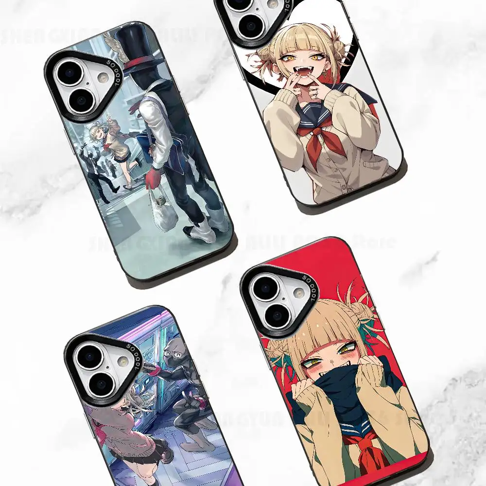 

H-Himikos T-Togas Anime Phone Case For IPhone 17 16e 16 15 14 13 12 Pro Max X XR XS MAX Back Cover