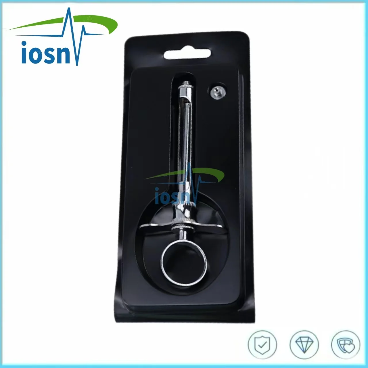 Dental Stainless Steel Syringe Aspirating Syringe Dentist Injector Tool Dentistry Surgical Instrument Injector Tool