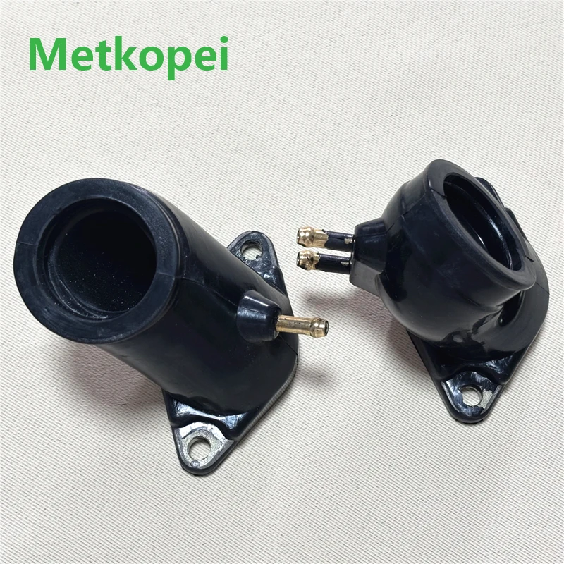 محول واجهة المكربن للدراجات النارية فوهات غراء مشعب السحب لـ Hyosung 125cc Comet Carby & EFI GT125R وصلة مجددة #3