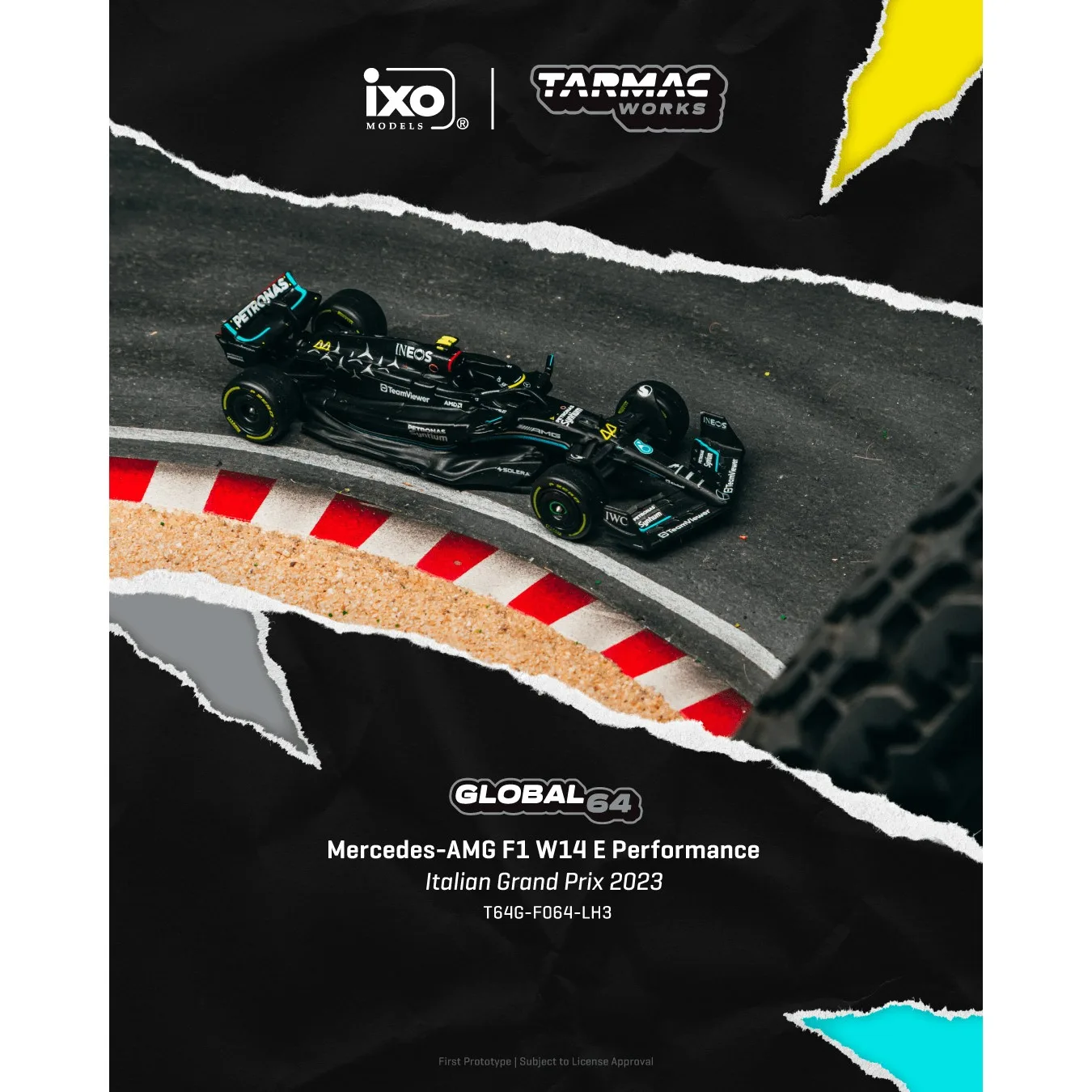 ターカー・ワークス-tw-1-64-f1-w14-e-パフォーマンス-イタリアグランプリ-ダイキャストモデルカー