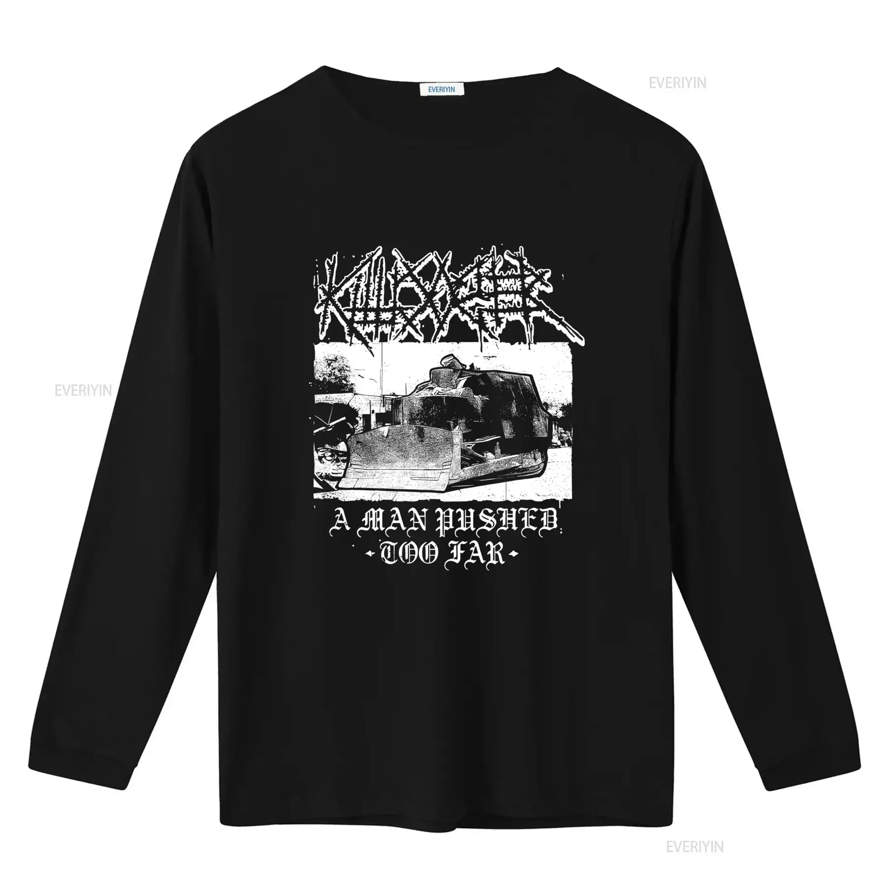 Killdozer Modified Tank Bulldozer T Shirt A Man Pushed Too Far Design for Heavy Machinery Enthusiasts vintage Washed Stretched