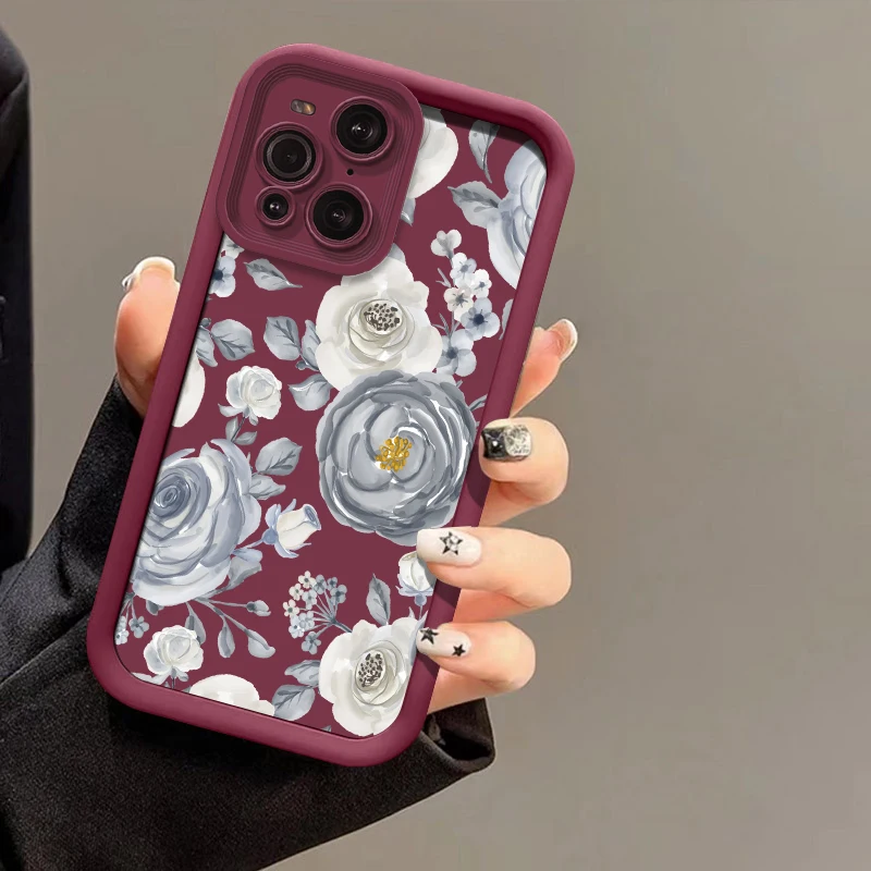 حافظة لهاتف موتورولا موتو G56 G86 E14 E13 G05 G85 Edge 50 60 Funsion 40 Neo E40 E32 غطاء ناعم من البولي يوريثان الحراري