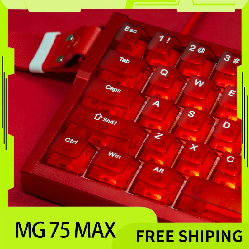 

[NEW] IROK MG75 MAX Mechanical Keyboard Magnetic Switch Rgb Hot Swap Aluminum Rt0.005 Quick Dismantling Structure For Pc Gift